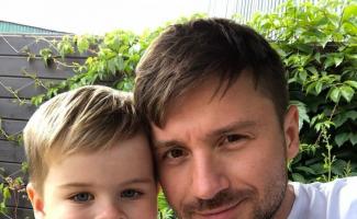 Who is the wife of singer Sergei Lazarev (photo)?